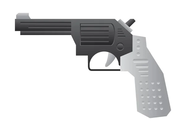 Vektor Illustration Pistol — Stock vektor