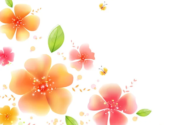 Vector Illustration Flower Petals — Stock Vector