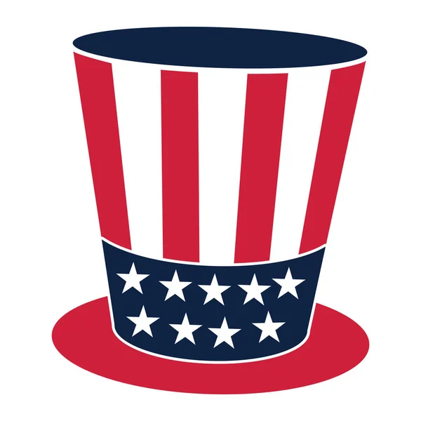 American Flag Usa — Stock Vector