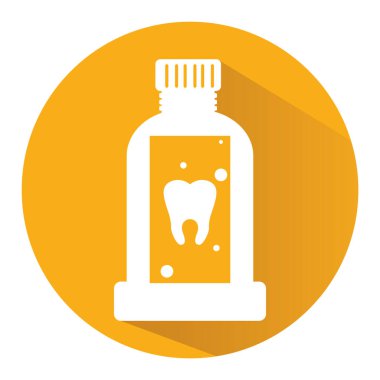 Tıbbi bir simgenin vektör illüstrasyonu