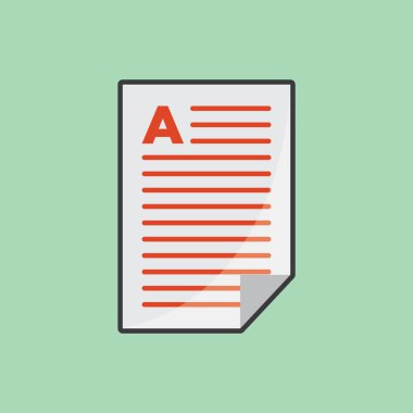 Ulaşım simgeleri ve vektör illüstrasyonlu basit biçimlendirilmiş pankart