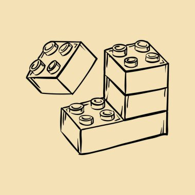 Çizgi film ekmeğinin vektör çizimi