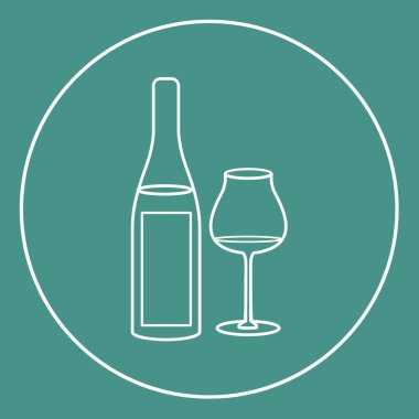 Vektör illüstrasyonu, simge ögesi biçimi