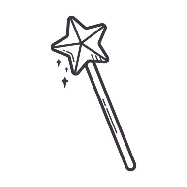 Fantezi konsepti, vektör illüstrasyonlu basit biçimlendirilmiş pankart