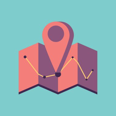 Grafik simgesi vektör illüstrasyonu