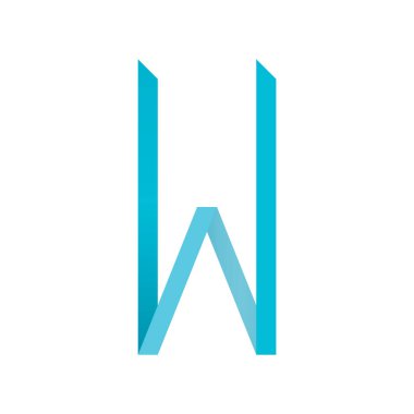 M harfi logo simgesi vektör illüstrasyonu