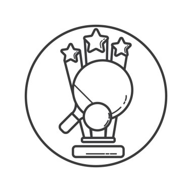 Basit grafik simgesi vektör illüstrasyonu