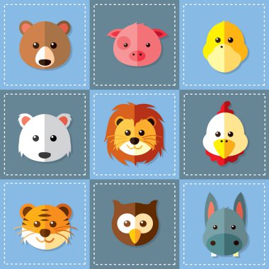 Basit grafik simgesi vektör illüstrasyonu 