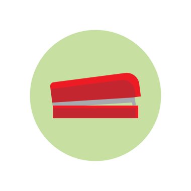 Modern stepler 'in vektör illüstrasyonu