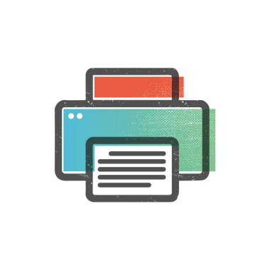 Vektör illüstrasyonu, simge ögesi arkaplanı