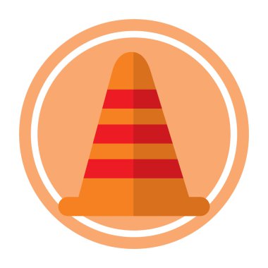 vektör trafik uyarı simgesi