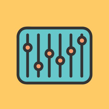 seo modern simgesinin vektör illüstrasyonu