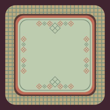 soyut vintage arkaplan vektör çizimi