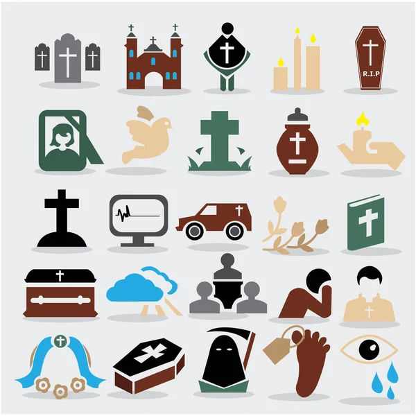 Набір Іконок Релігії — стоковий вектор