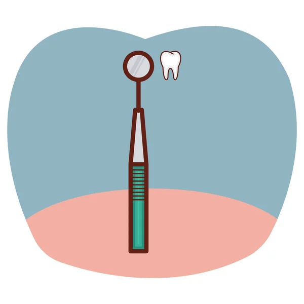 Cuidado Dental Icono Médico Ilustración Vectorial — Archivo Imágenes Vectoriales