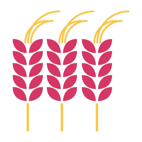 Weizenähren Vektorillustration — Stockvektor