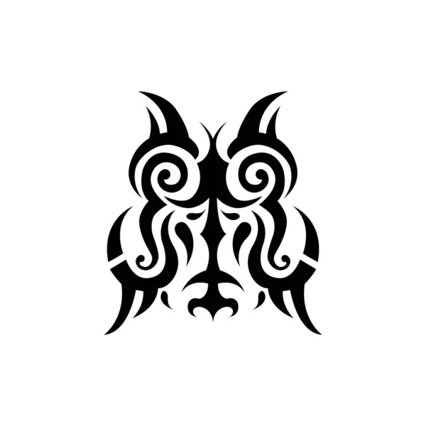 Illustration Tribal Tatouage Vectoriel — Image vectorielle