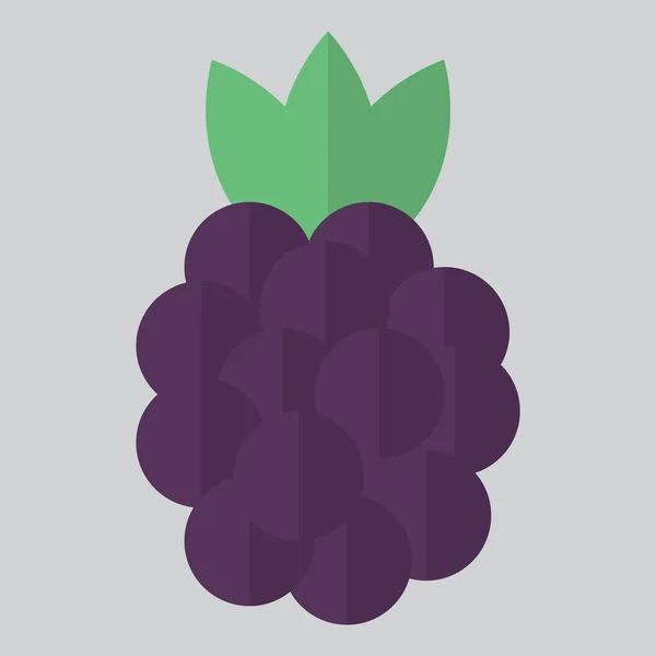Vektor Illustration Färsk Frukt Ikon — Stock vektor