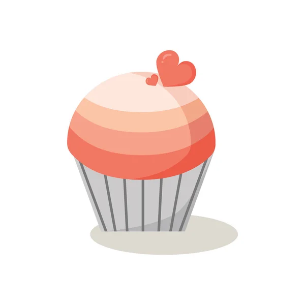 Vector Ilustración Delicioso Pastel — Vector de stock