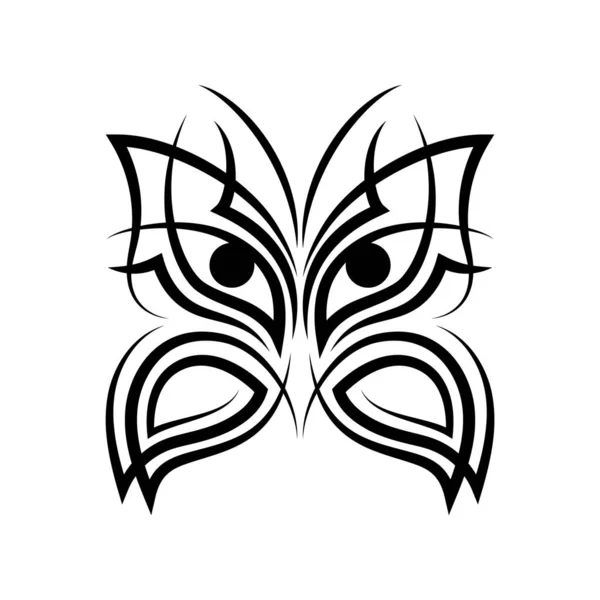 Arte Tatuaje Tribal Ilustración Vectorial — Vector de stock