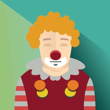 Sakallı ve bıyıklı komik çizgi film karakteri.