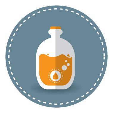 Grafik simgesi, vektör illüstrasyonu