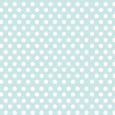 Mavi arka planda benekli pürüzsüz desen