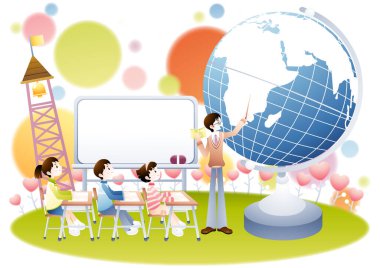 Elinde tablet olan bir grup insanın resmi