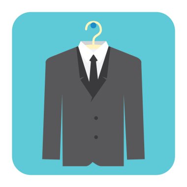 Alışveriş merkezi simgesi vektör illüstrasyonu 