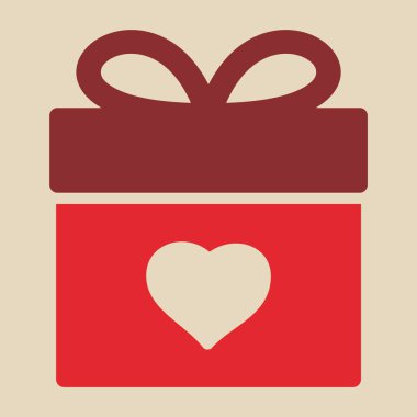 Hediyenin yaratıcı vektör illüstrasyonu