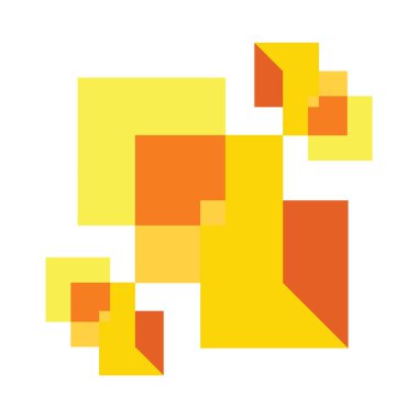 Modern geometrik soyut arkaplanın vektör çizimi