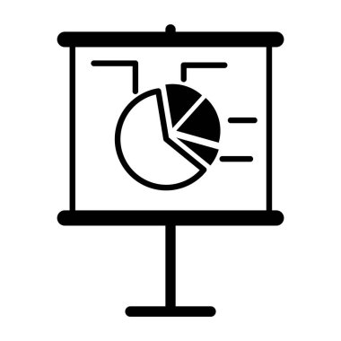 iş grafiği vektör illüstrasyonu