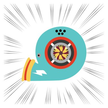 Yarış, ulaşım, vektör illüstrasyonu 