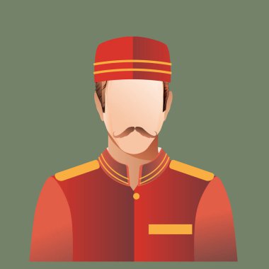 Basit grafik vektör illüstrasyonu 