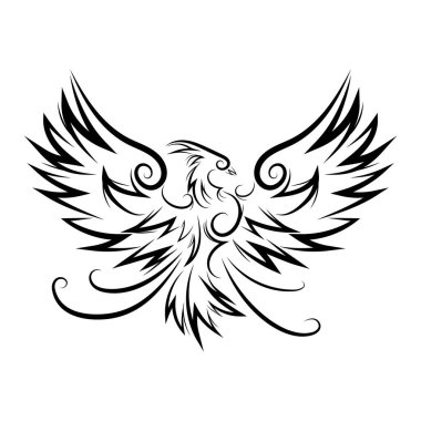 kabile dövme simgesi düz 