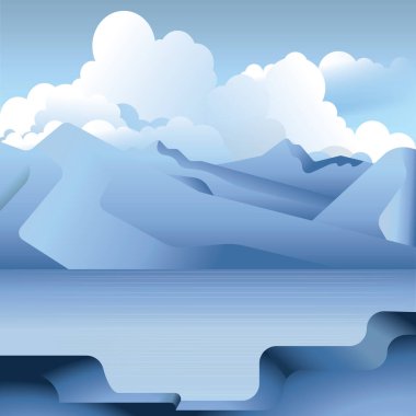 Vektör illüstrasyonu, simge ögesi arkaplanı