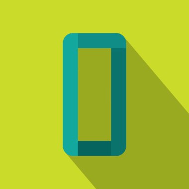 Alfabe harfi yeşil arkaplanda izole edildi 