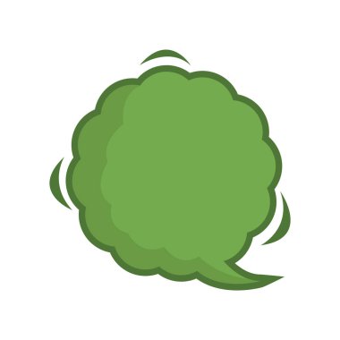 vektör yeşil brokoli simgesi