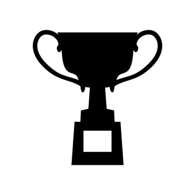 kupa ikonu vektör illüstrasyon grafik tasarımı