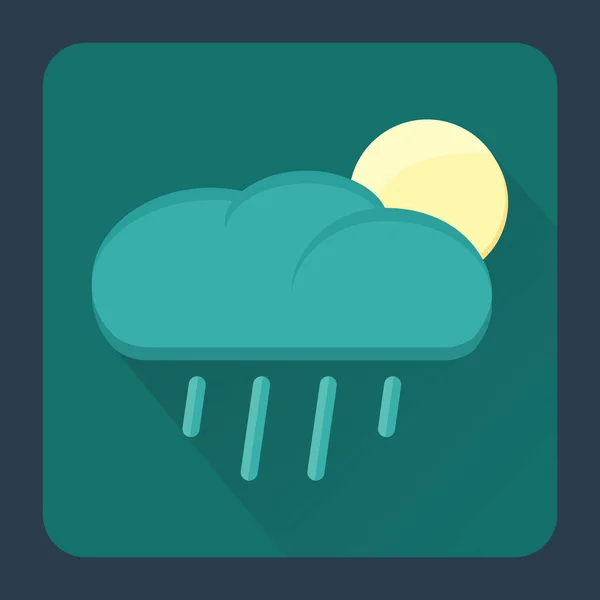 Vector Illustration Weather Icon — Stock Vector