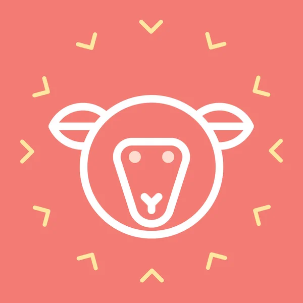 Vector Ilustración Lindo Oso Icono — Vector de stock