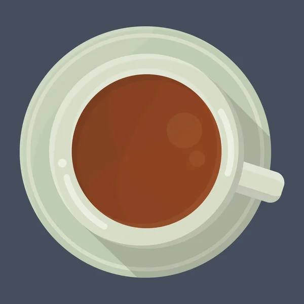 Kaffee Symbol Vektor Illustration — Stockvektor