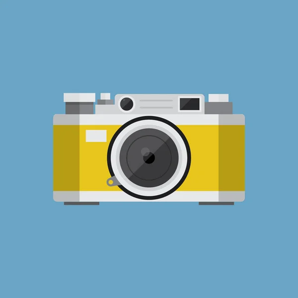 Camera Vector Illustration Icon Element Background — Stock Vector