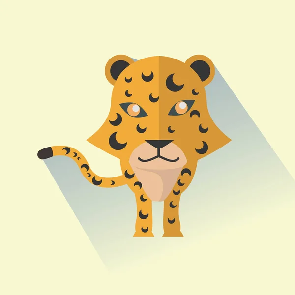 Ilustração Vetorial Tigre —  Vetores de Stock