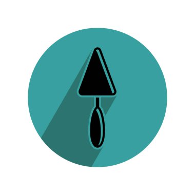 Trowel simgesinin vektör illüstrasyonu