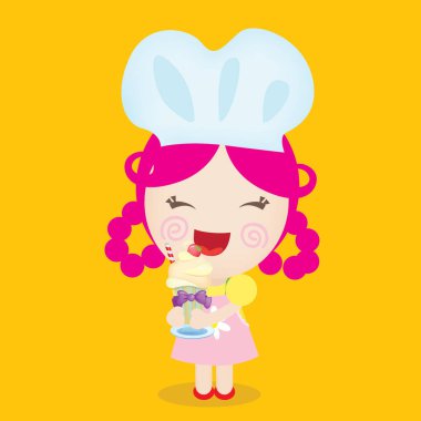 Basit renk vektör illüstrasyonu