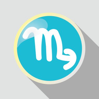 Burç simgesi. Burç sembolü. vektör illüstrasyonu