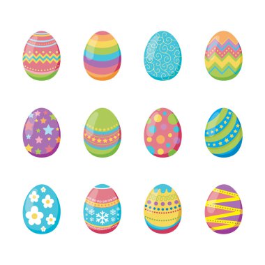 Paskalya Günü konsepti, vektör çizimi