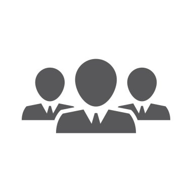 iş simgesi vektör illüstrasyonu