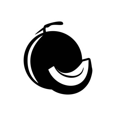 Bir karpuz simgesinin vektör çizimi